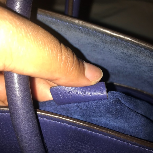 Navy blue Celine phantom bag - Picture 4 of 4